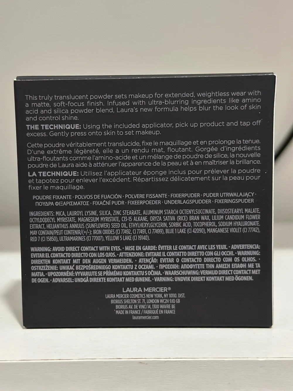 LAURA MERCIER Ultra-Blur Setting Powder — Honey